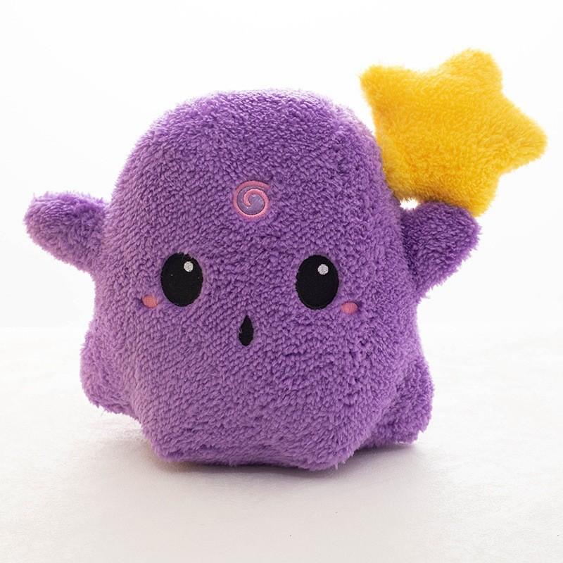 Плюшевая красочная игрушка-привидение, мультяшная мягкая кукла, украшение для спальни, детский подарок 20 см