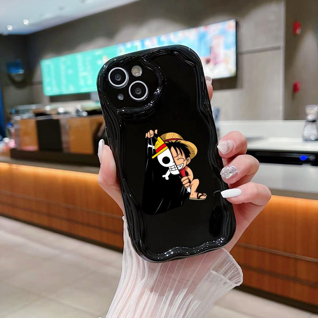 Чехлы для телефонов LZ28 One Piece Luffy Gear 5 Clear Soft Wave для Samsung S24 S23 Ultra S20 FE A54 A14 A52s A51 S10 Huawei Honor 90, защитная задняя крышка