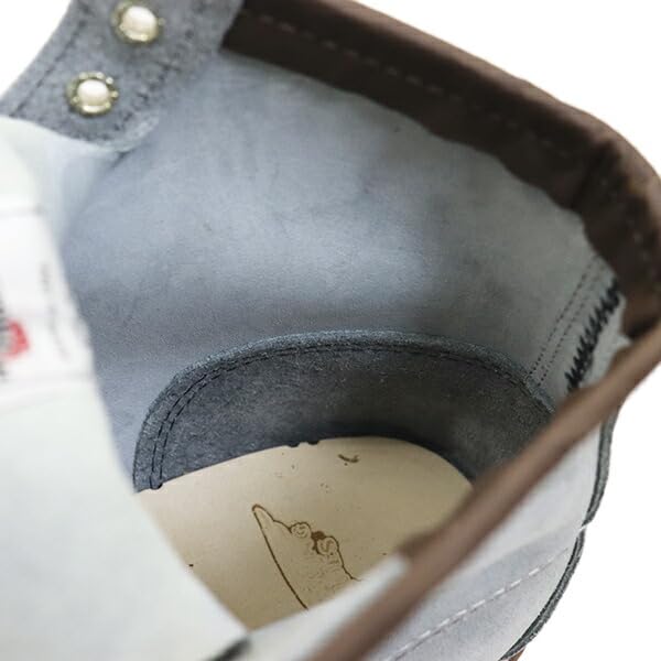 8800 6inch Classic Moc 6inch Mock Toe Boots Dusty Blue Abilene Rough Out 25cm [Red Wing] US7D-Approx.