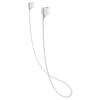 Earphone Holder - Apple - AirPods - Silicone - Anti-loss - Magnetic - 60 Cm White
