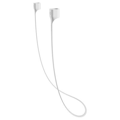 Держатель для наушников - Apple - AirPods - Силикон - Защита от потери - Магнитный - 60 см белый
