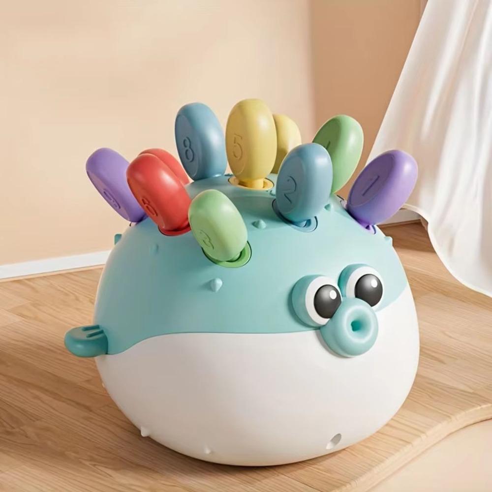 Early Education Pufferfish Children's Toys Insertion Pufferfish Puzzle Toy Various Holiday Gifts