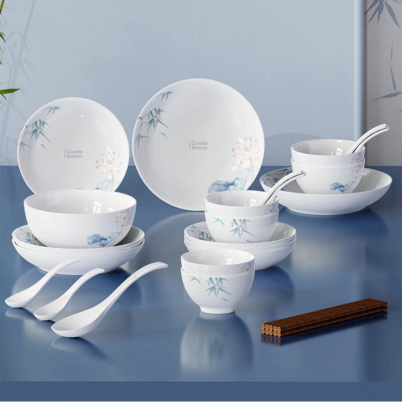 Набор столовой посуды Corelle Bamboo Lotus из 10 предметов