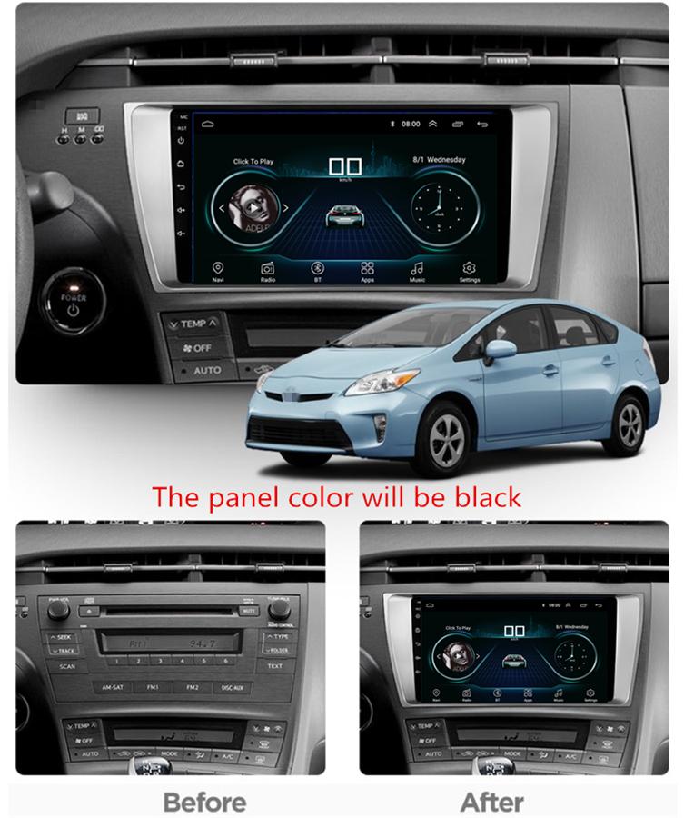 Головное устройство Android 9.1 для Toyota Prius 2009-2013