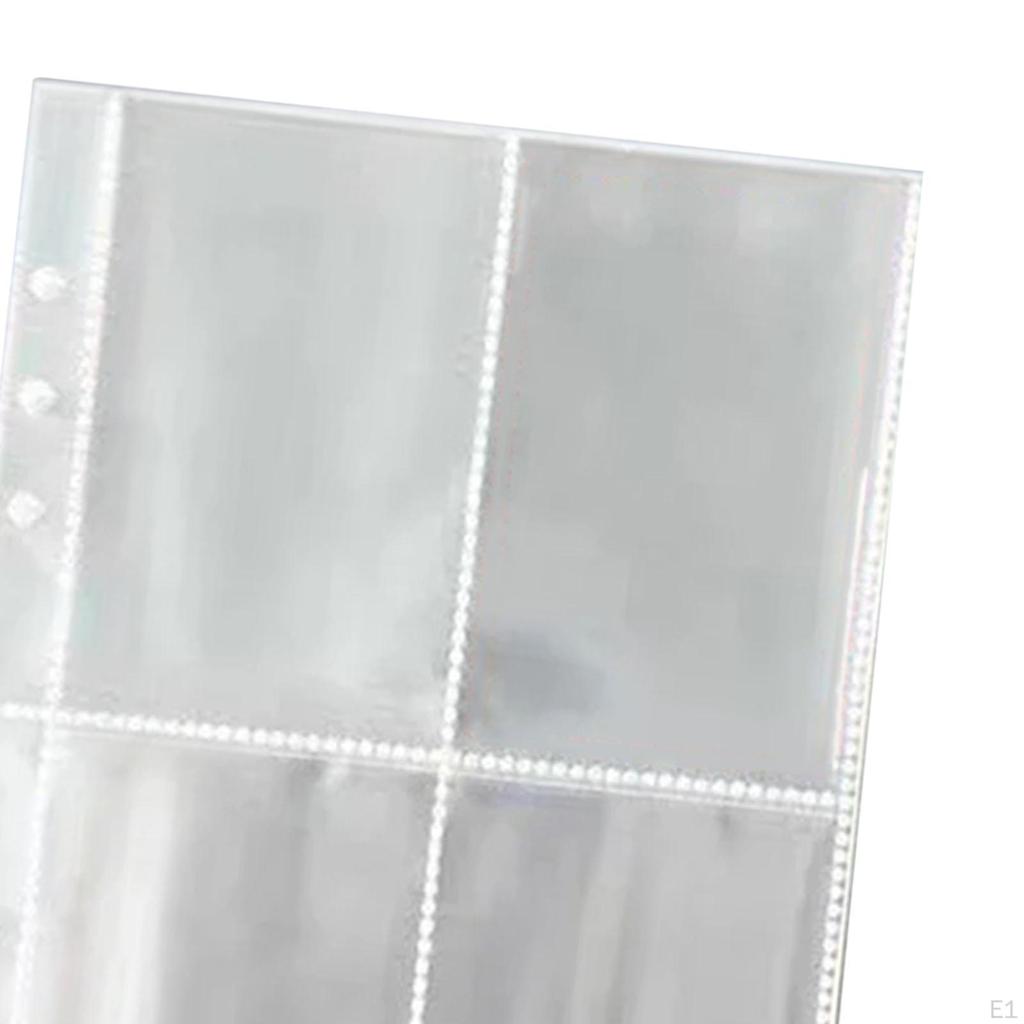 Photocard Sleeves Photo Binder Pages Lightweight Gift Holder for Korean Idols