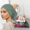Ramanda Muslim Hijab Caps Undercap Women's Fashionable Durag Islamic Scarf Hijabs Instant Inner Cap Hair Accessories Summer