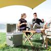 Portable Car Refrigerator, 45L, 12V/24V, -20 to +20 C, LED Touch, 64.5 x 43.5 x 53 cm, Green