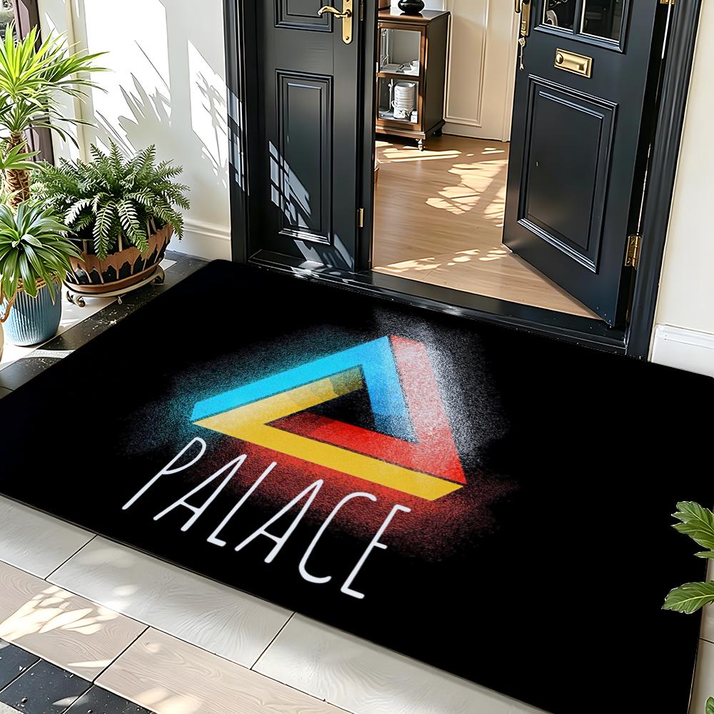 Спортивный коврик P-Palace Skateboards, мягкий фланелевый коврик для пола, подходит для прихожих, гостиных, спален и ванных комнат