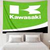 Kawasaki Ninja2 Tapestry for Bedroom Aesthetic Classroom Tapestries Wall Hanging for Living Room Dorm Office,Ideal Creative Gift