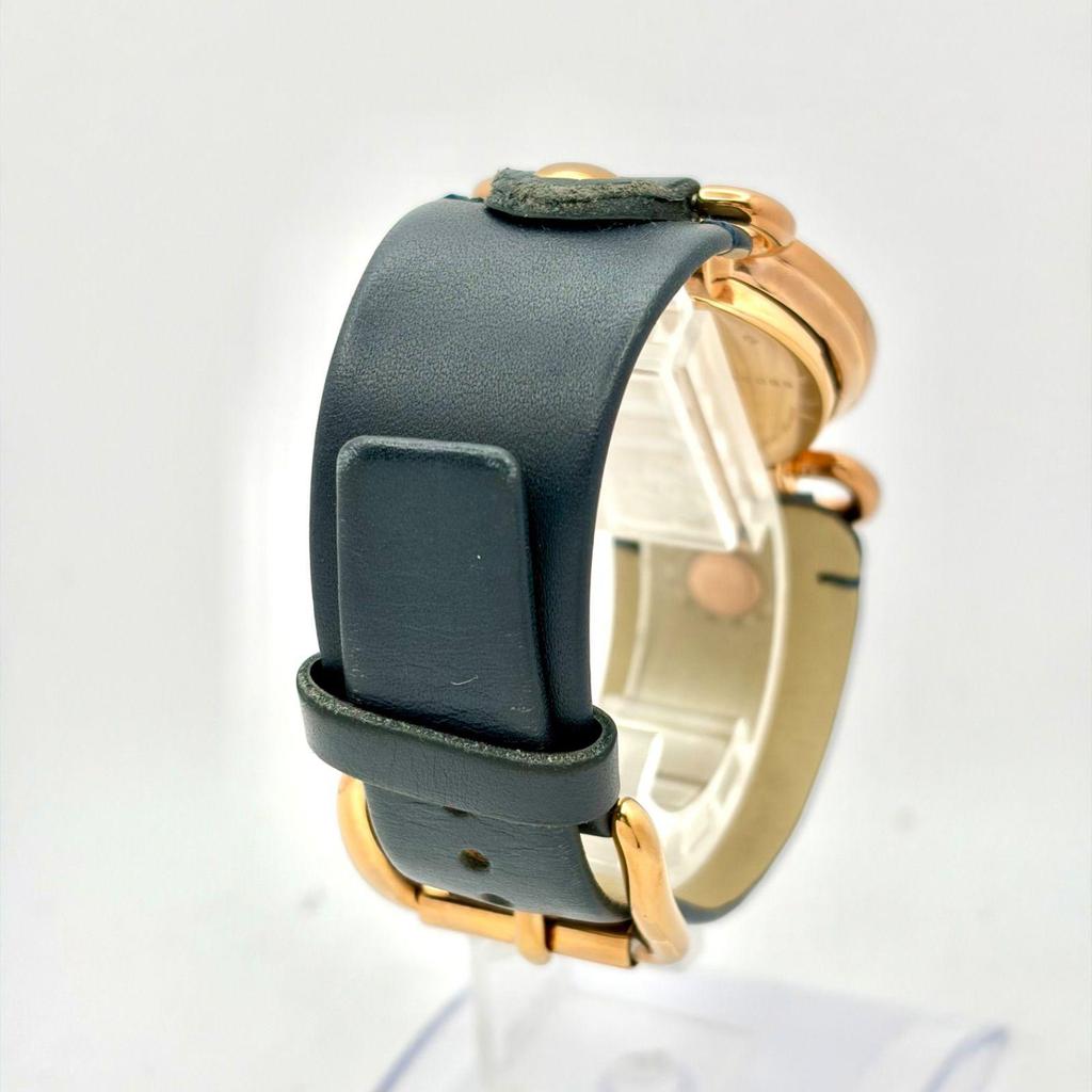 Б/у [С коробкой/новой батареей] MARC BY MARC JACOBS Часы женские Marc Jacobs Розовое золото Темно-синий MBM1334 Оригинальный ремешок