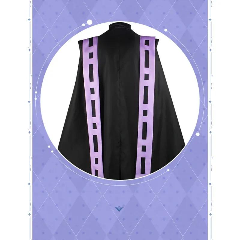 Demon Slayer Косплей Doma Douma Косплей Костюм Парик Вентилятор Наборы Kimetsu No Yaiba Наряд Хэллоуин Аниме Douma Кимоно для мужчин и женщин