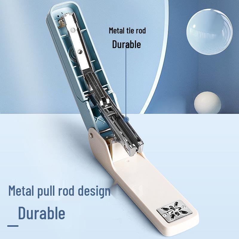 Экономящий усилия вращающийся на 360° степлер и удалитель скоб - Большой размер, прочный АБС-пластик для студентов