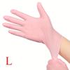 Light Pink Nitrile Gloves WaterProof Durable Cleaning Dishwashing Tattoo Household Cleaning Supplies Latex Free