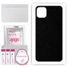 apgo Protective Skin Sticker for the Back Compatible with Apple iPhone 11 Pro Max, Wrap Film, Foil, Vinyl - Pattern Matte Black