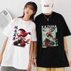 Genshin Impact Kaedehara Kazuha T Shirts Men Women Short Sleeve Unisex Tees100% Cotton Summer Streetwear Print O-Neck Black Tops