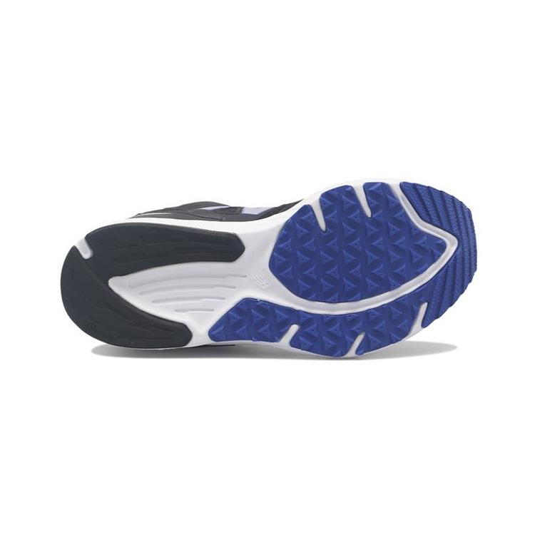 New Balance NB Hanzo V K1 Текстиль, Синтетическая кожа Низкие детские кроссовки для бега Черно-синие Дети от 3 до 7 лет PXHANVK1