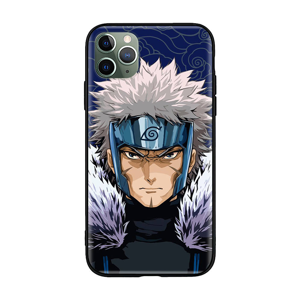 W-20 Naruto Hokage Soft Black Case for iPhone 11 12 13 14 15 6 7 8 X XS Pro Max XR Samsung S21 S22 S23 S24 FE Ultra S8 Plus