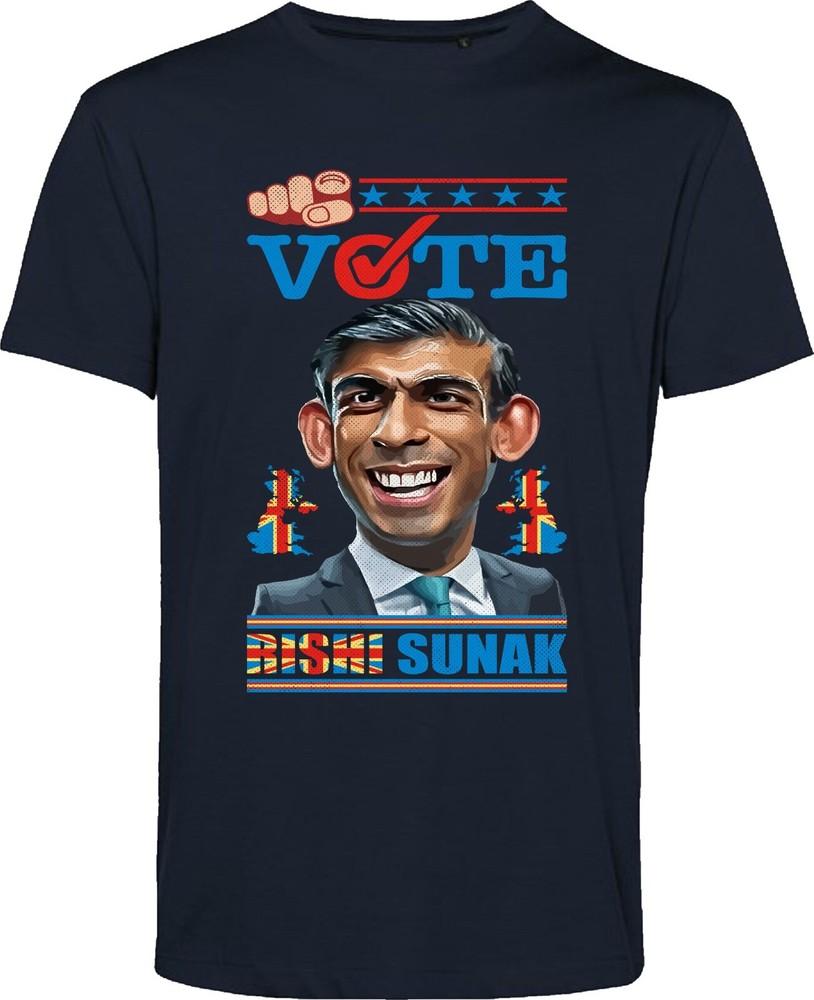 Rishi Sunak TShirt Conservative Party TShirt Vote For Rishi Sunak Tshirt