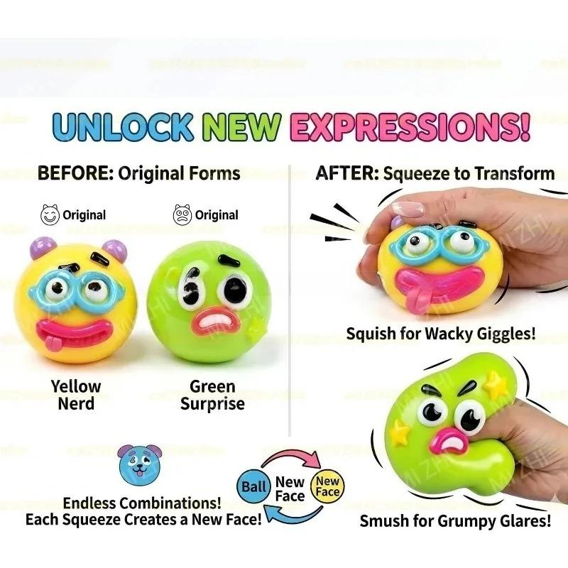 Новые Smushers Squishy, Игрушки-собачки для обмена Squishy, Медленно поднимающиеся складные игрушки и расслабляющие чувства.