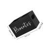 Rustic Wooden Remote Control Storage Box Multi Compartment TV Remote Holder for Living Room Bedroom Office Tabletop Media