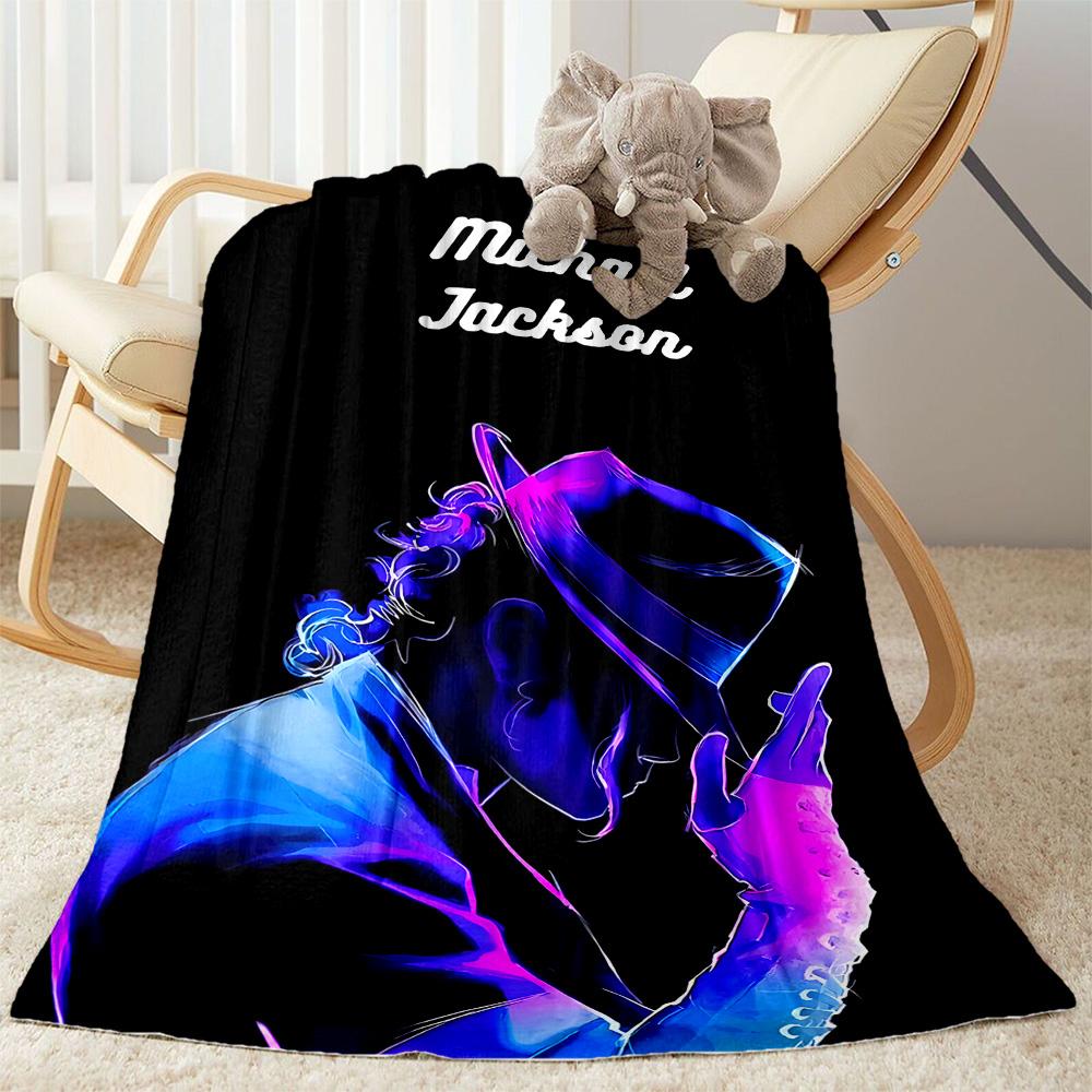 Michael Jackson Dangerous Tour Blanket Ultra-Soft Great for Bed Seaside Bedding for All Occasions Warmthful Decor