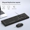 Комплект Founder KM110 USB Проводная Клавиатура и Мышь