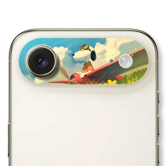 Для iPhone Air/17 Вырез под камеру Печать Мягкие наклейки на камеру / Микроматовое покрытие / Защита от отпечатков пальцев / Декоративная пленка для камеры / Износостойкая / Защита от царапин /