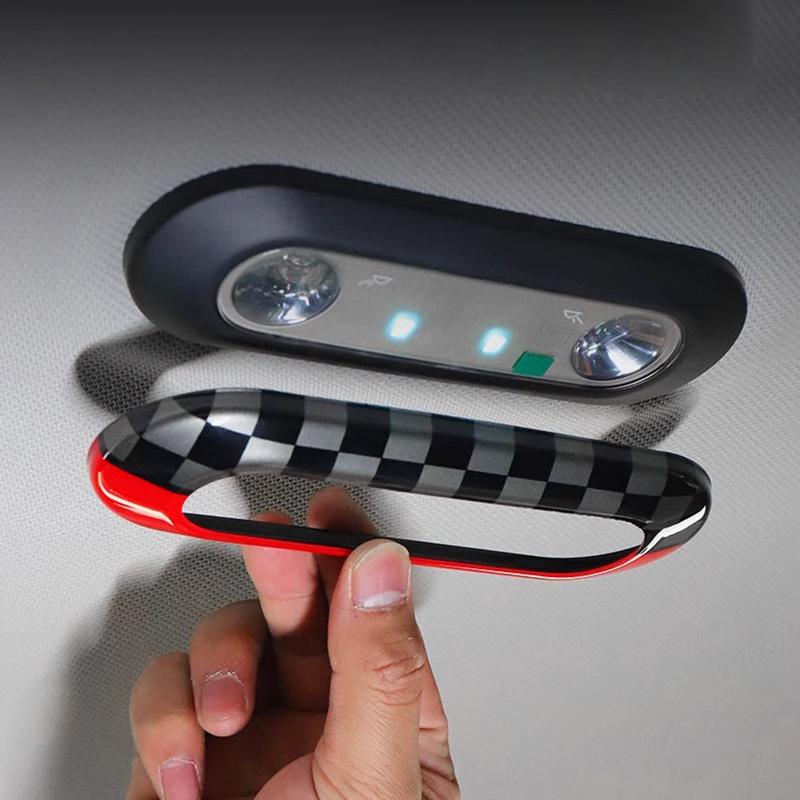 Car Roof Reading Light Lamp Cover Frame Sticker For Mini Cooper J01 J05 Aceman 2024 2025 New Electric Car Interior Accessories