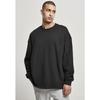 Sweatshirt - Urban Classics - Col rond - Coton biologique - Oversize - Noir