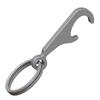 Tc4 Titanium Alloy Creative Mini Beer Bottle Opener Keychain With Key Rings