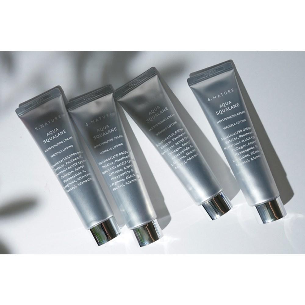 S.NATURE Увлажняющий крем Aqua Squalane, 80 мл, 4 шт.