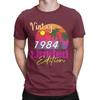 Men 40 Year Old Vintage 1984 Limited Edition T Shirts Birthday Gift Cotton Tops Short Sleeve O Neck Tee Shirt Plus Size T-Shirts