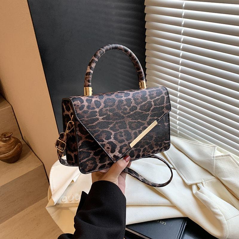 Сумка с принтом Premium Sense of Leopard, женская сумка через плечо New Tide Fashion, сумка через плечо Retro Hundred, женская сумка