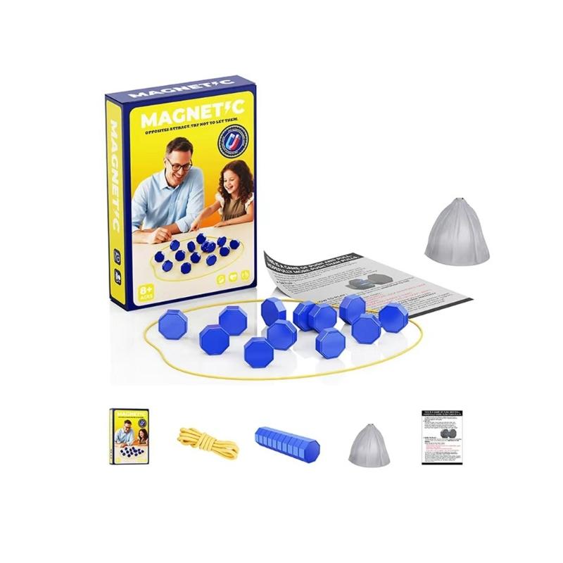 Магнитная шахматная игра, Магнитный шахматный набор с фигурами, Шнурок, Магнитная шахматная стратегическая игра, Портативная интеллектуальная битва и стратегическая настольная игра, для
