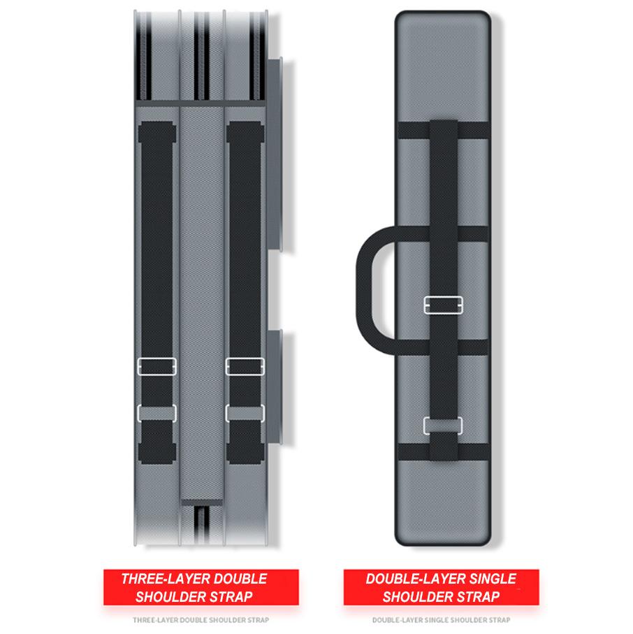 Портативная сумка для рыбалки со стальной проволокой, многоцелевая утолщенная водонепроницаемая прочная сумка для удочки, сумка для рыболовных снастей X277G