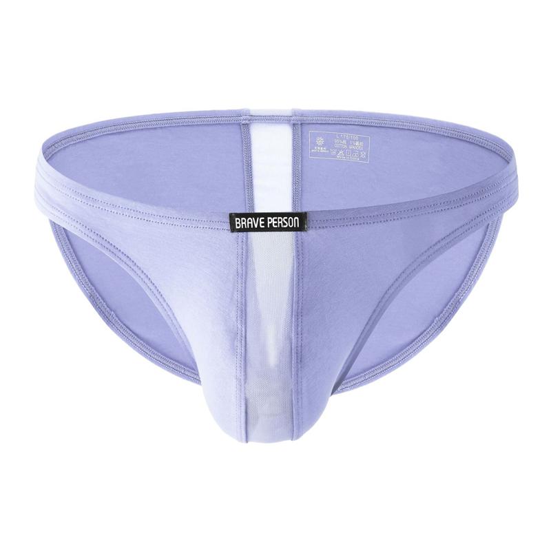 Мужские хлопковые трусы-слипы с низкой посадкой, тонкие, мягкие, однотонные, удобные, дышащие, облегающие