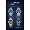 BINBOND Luxury Scratch-Resistant Quartz Wristwatches For Men Luminous Waterproof Auto Date Men's Watch Sports Casual
