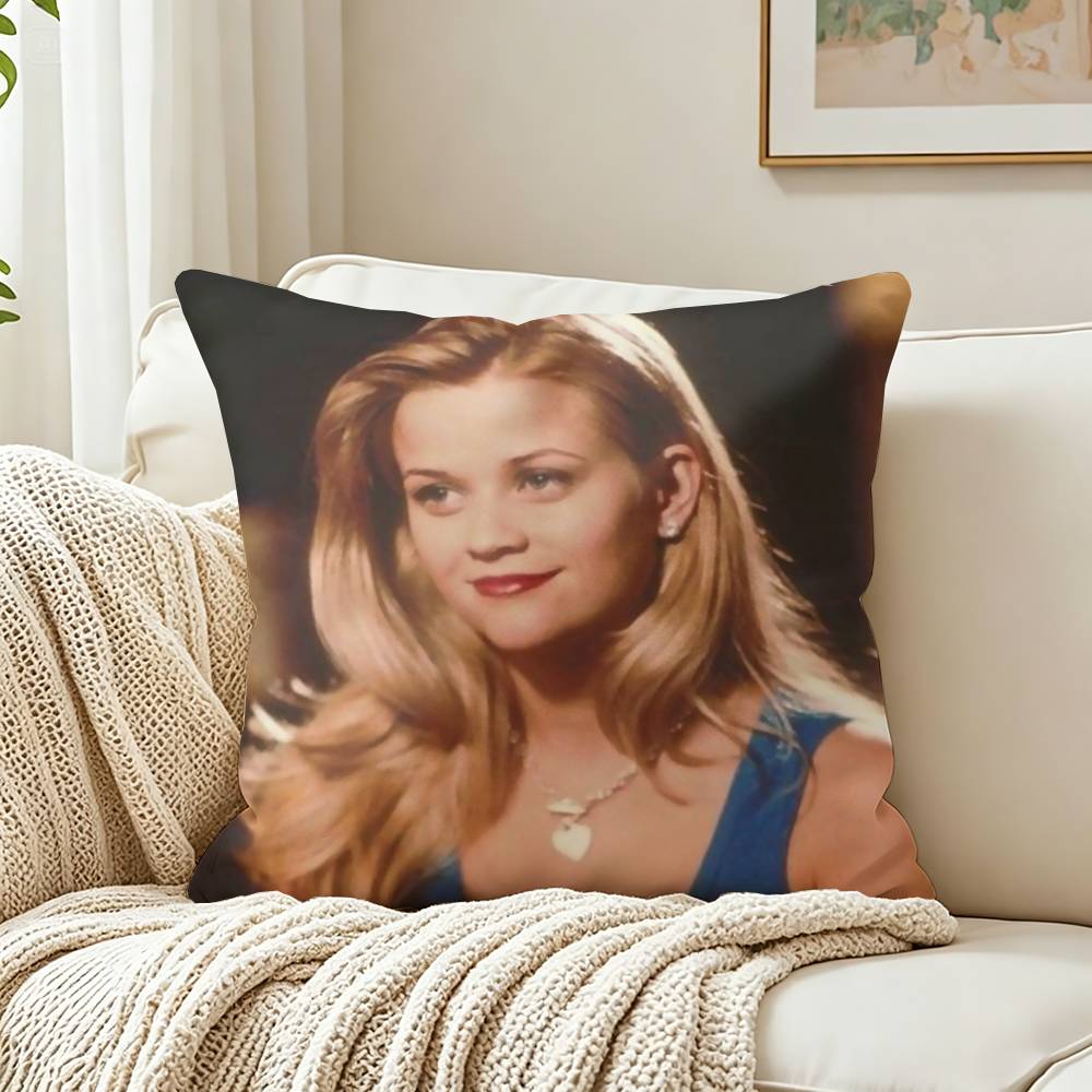 EElle Woods Bruiser RReese Custom Double Sided Print Square Pillow Cushion Cover