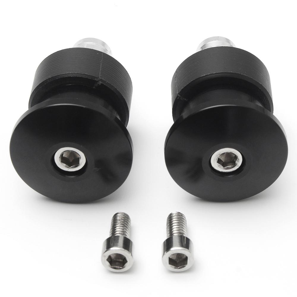 2Pcs CNC Motorcycle Bar End Black Rearview Side Mirrors for Triumph Speed Triple