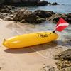High-Visibility Yellow Inflatable Diver Safety Buoy with Flag