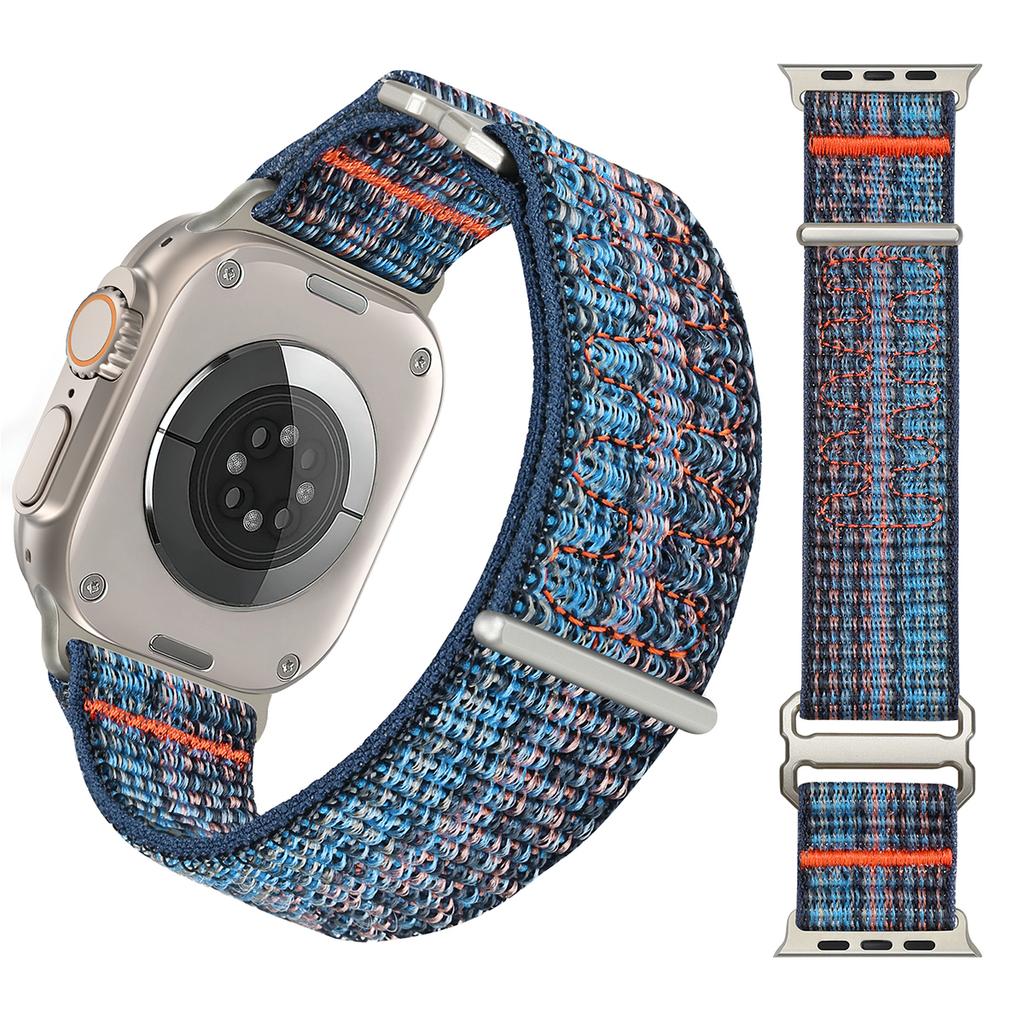 Loop Nylon Sport Band for Apple Watch Ultra 2 49mm 46mm Series 11 10 9 8 7 6 5 4 3 2 1 SE 2 SE and 38mm 40mm 41mm 42mm 44mm 45mm