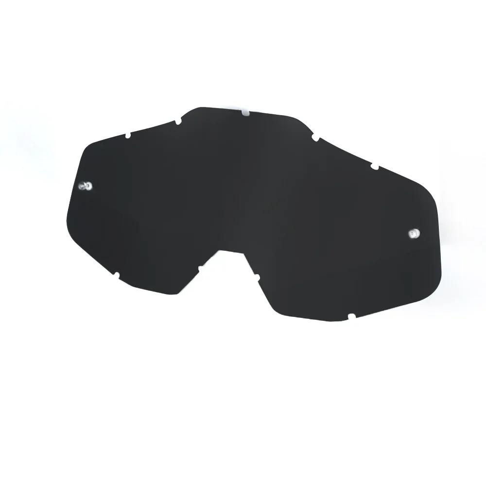 Новые линзы для очков Fox Sun Glasses для мотоцикла Dirtbike, солнцезащитные очки Helment, аксессуары, золотисто-голубые, серебристые, прозрачные