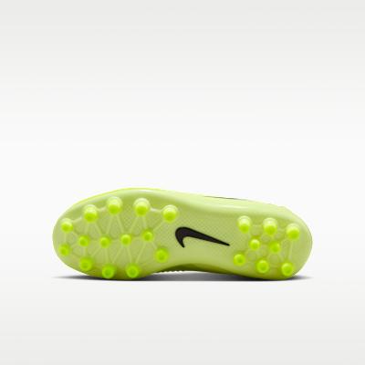 Kids' Sneakers Nike JR Phantom 6 High AG PS 'Hyper Crimson Black Limelight'