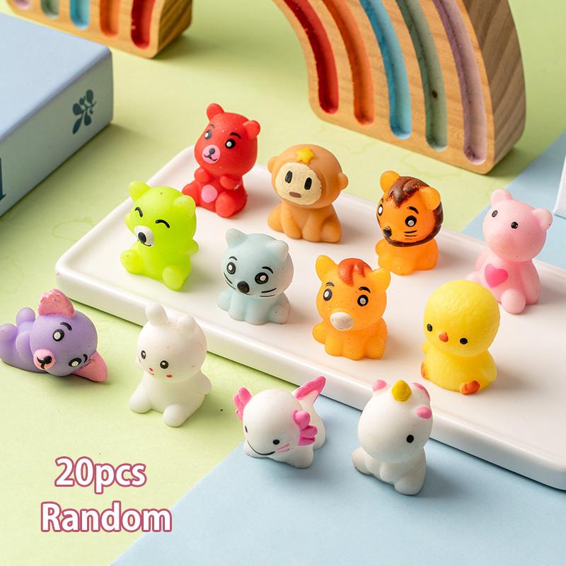 Моти Сквиши Мультяшное Животное Игрушка Табас Сквиши Веселые Игрушки Для Детей Снятие Стресса Сжималка Вечеринка Подарки На День Рождения Подарочный Пакет