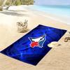 Пляжное полотенце с принтом Toronto Blue Jays, большое, мягкое, быстросохнущее, для пляжа, кемпинга, плавания
