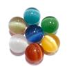 Ball Colorful Marble Games Cat's Eye Stone Glass Marbles Colorful Cat Eye Sphere Glass Ball Toys