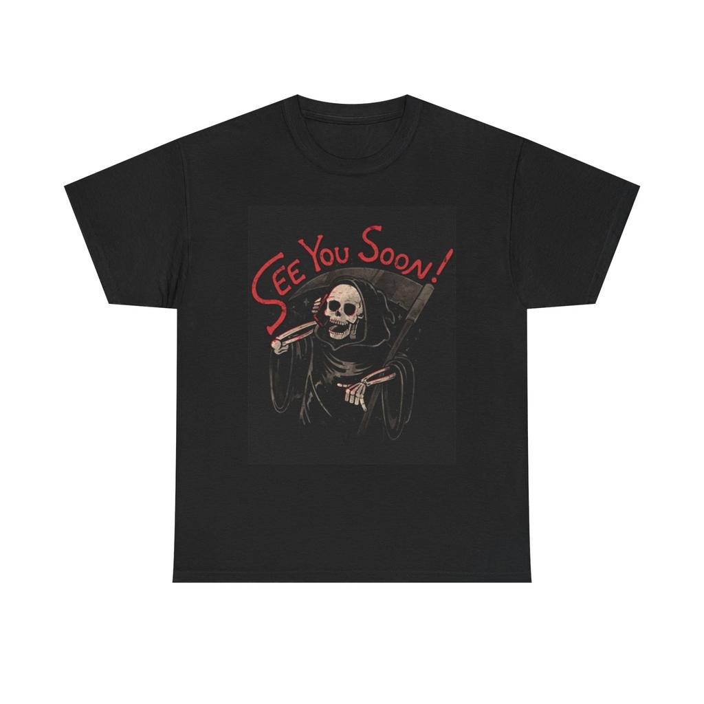 Men's and Women's T-shirts See You Soon Graphic