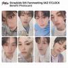 5th Fanmeeting SKZ 5'CLOCK Official MD Benefit Photocard KPOP K-POP