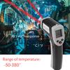 Digital Infrared Thermometer Laser Industrial Temperature Gun Non-Contact with Backlight