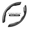 Car Steering Wheel Protection Cover Carbon Fiber Anti Slip For Mercedes Benz AMG A C E S G Class W201 W210 W108 W204 W205 W203 PK2